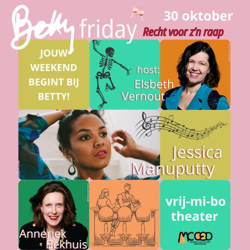 Betty Friday – vrij-mi-bo cabaret – MC020