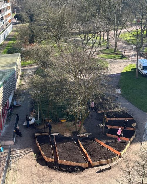 Opening van de gemeenschapstuin 'Molentuin' als Hıdırellez-viering