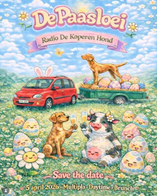 Multipla x Radio De Koperen Hond: De Paasloei