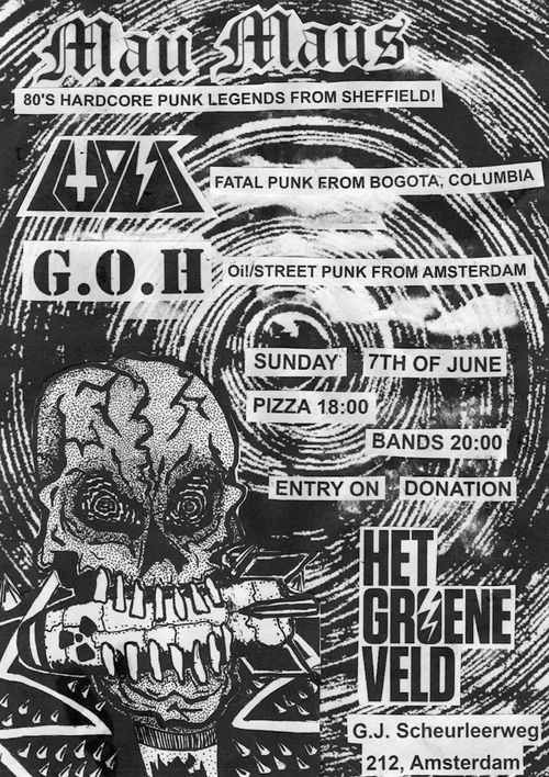 Lupus, Mau Maus & Good old habit live punk concert