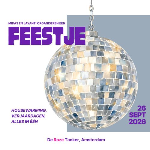 Dubbel Feest: Vier het mee in de Roze Tank!
