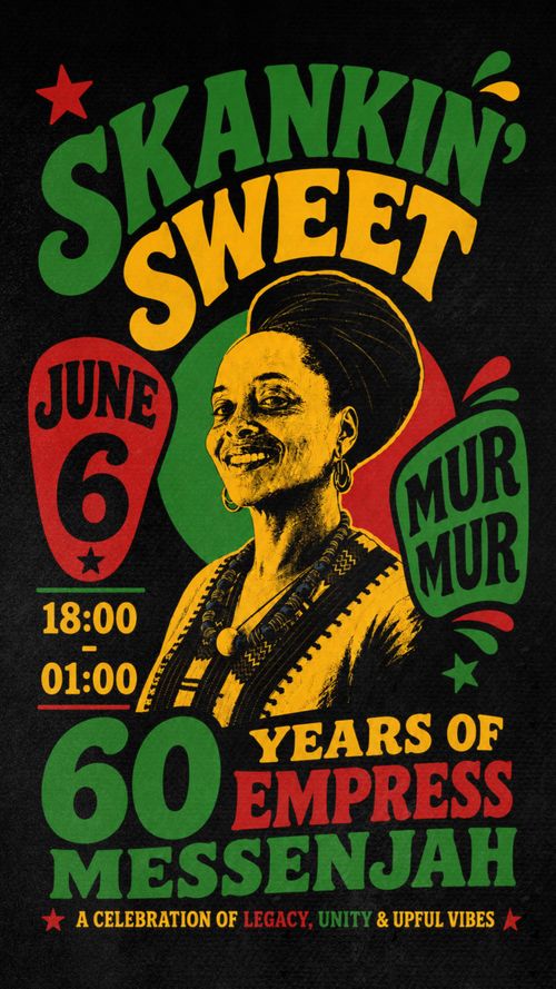 skankin’ sweet w/ empress messenjah, ike melchizedek, nathifa efia, ahisha adjoa & elijah