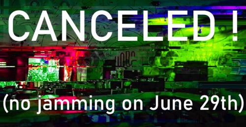 Canceled! (No SynthSunday on June 29th!)