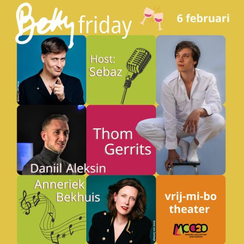 Betty Friday – vrij-mi-bo cabaret – MC020