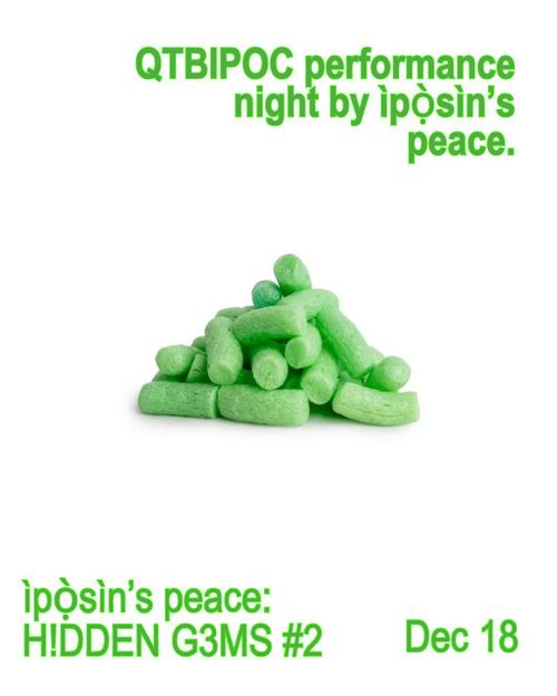 ìpọ̀sìn’s peace: H!DDEN G3MS #2