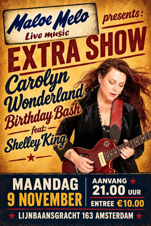 Carolyn Wonderland’s (USA) birthday bash