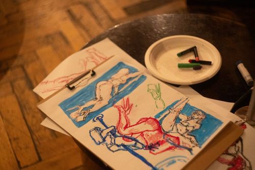 Workshop: Stripclub Lifedrawing