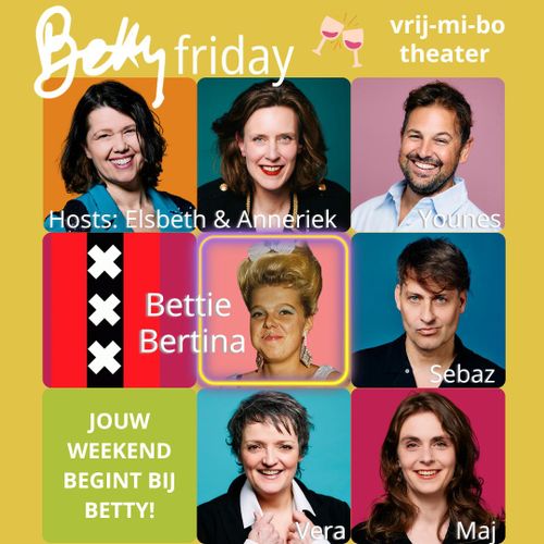 Betty Friday – vrij-mi-bo cabaret – MC020