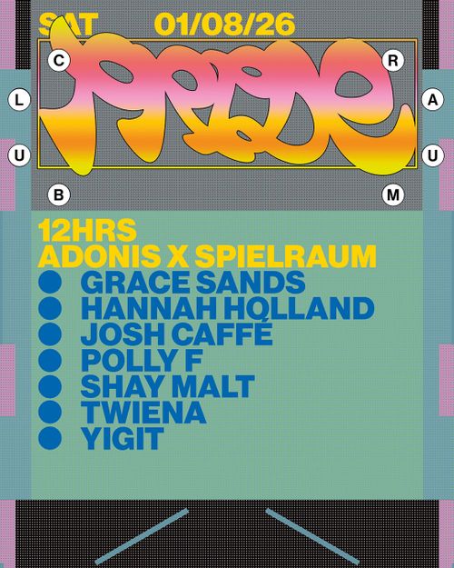12HRS Adonis x SPIELRAUM