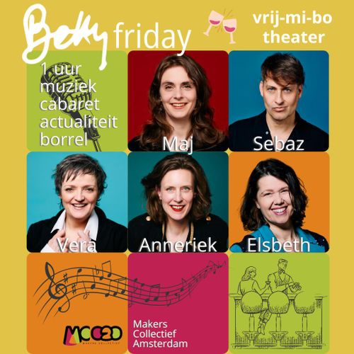 Betty Friday – vrij-mi-bo cabaret – MC020
