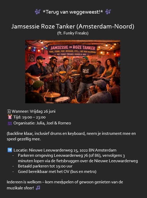 Jamsessie Funky freaks