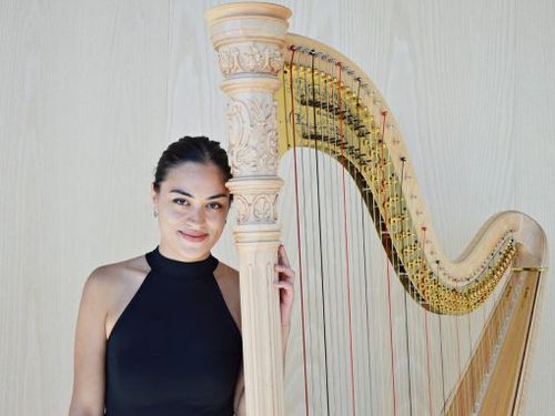 From Classical to Pop music Solo harpconcert door Dafne Paris