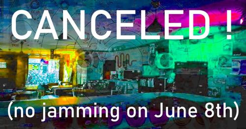 Canceled! (No SynthSunday on June 8th!)