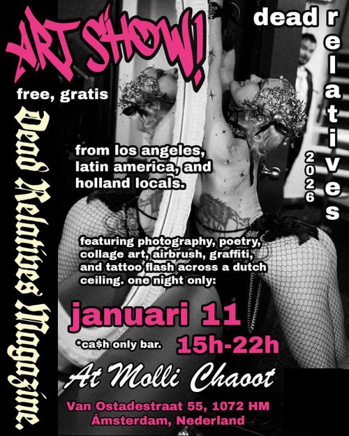 ART EXPO: Dead Relatives Magazine et al.