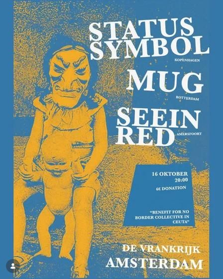 Friday Punk Night/Status Symbol /M.U.G./Seein’ Red
