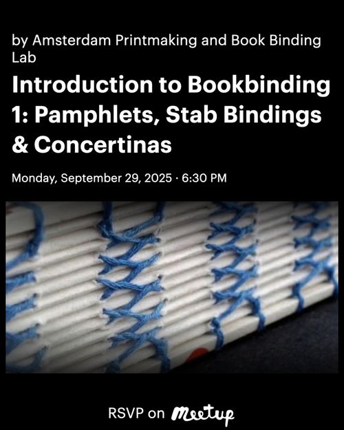 Introduction to Bookbinding 1: Pamphlets, Stab Bindings & Concertinas