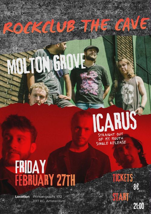 Icarus (NL) + Molton Grove (NL)