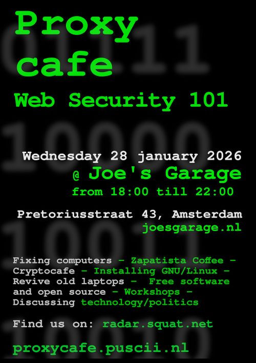 proxycafe - Web Security 101