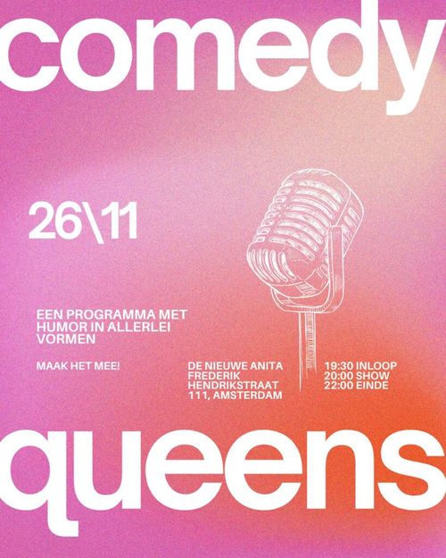 Comedy Queens pop-up