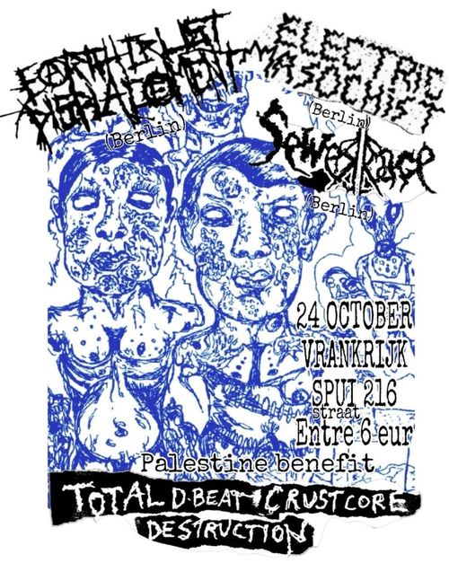 Friday Punk Night/ Total dbeat/crustcore distruction.