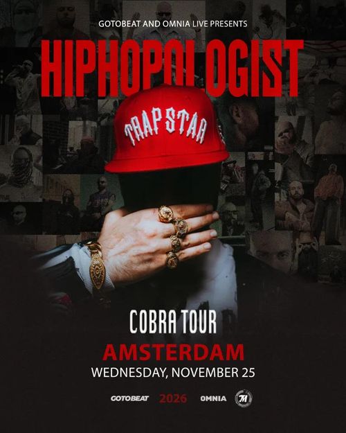 Hiphopologist live in Amsterdam 2026!