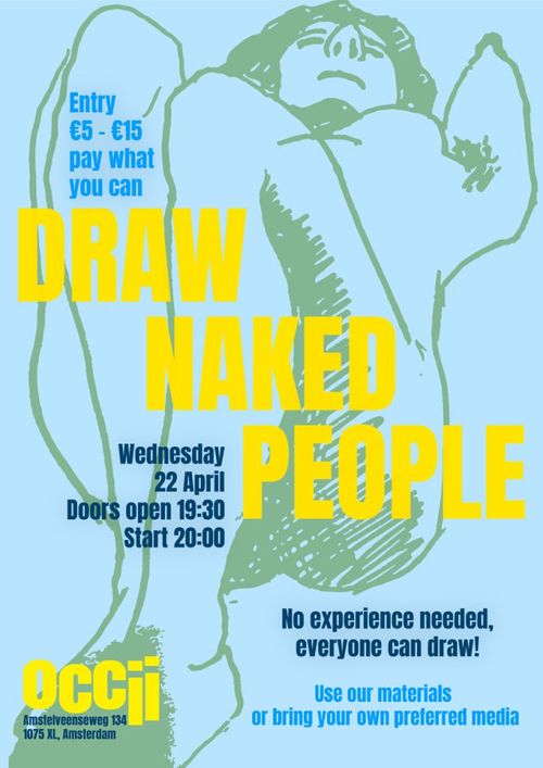 Community Event: DRAW NAKED PEOPLE