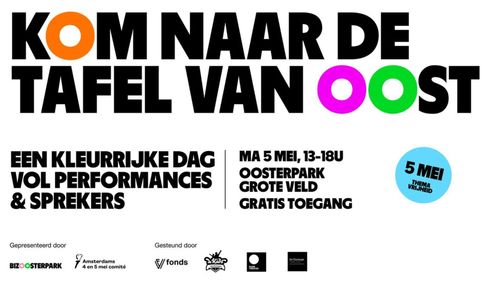 Tafel van Oost: Bevrijdingsfeest in Oosterpark