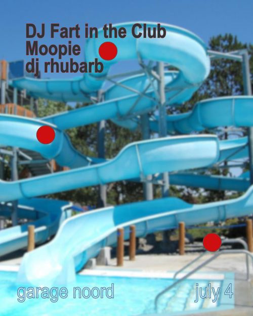 DJ Fart in the Club, Moopie, dj rhubarb