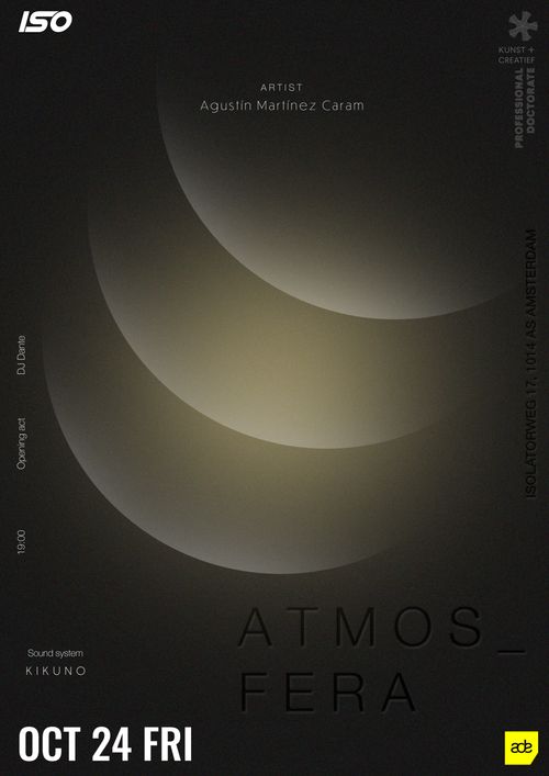 ATMOS_FERA for ADE, arts & culture