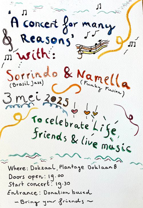 ‘Sorrindo & Namella: a concert for many reasons’