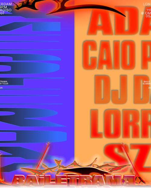 Baile TRAMA w/ ADAME, Caio Prince, DJ Dayeh & Lorrany