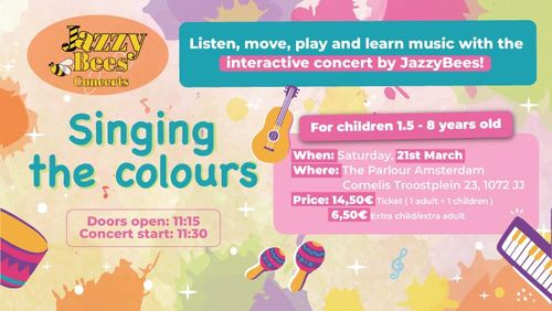 JazzyBees Presents: SINGING THE COLOURS