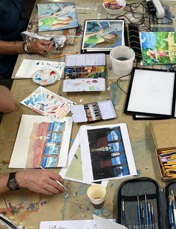 CAMERA JAPAN: Anime with Watercolor - Art Workshop