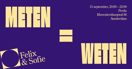 Meten = weten