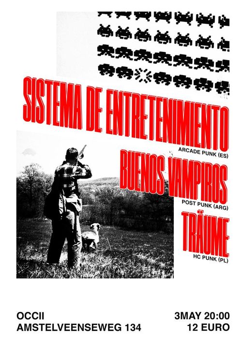 SISTEMA DE ENTRETENIMIENTO (ES) + BUENOS VAMPIROS (ARG) + TRÄUME (PL)