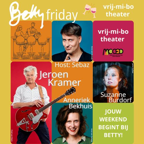Betty Friday – vrij-mi-bo cabaret – MC020
