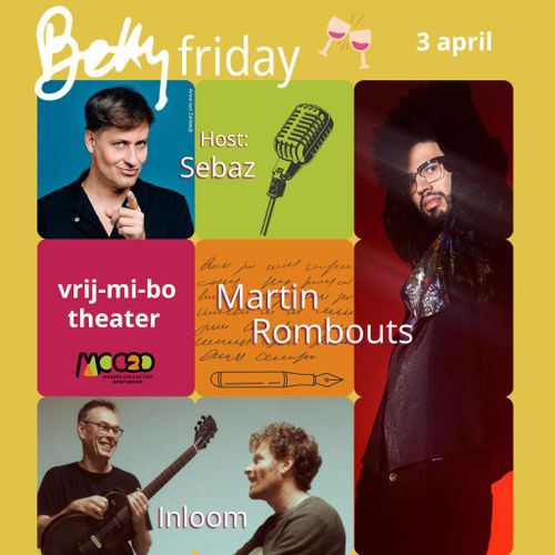 Betty Friday – vrij-mi-bo cabaret – MC020