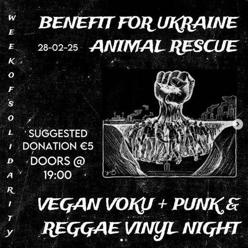 Friday Punk Night VEGAN VOKU + PUNK & REGGAE VINYL NIGHT