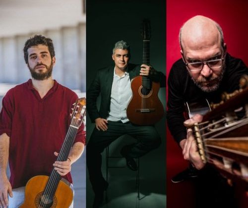 Brazilian guitar Julio Lemos Invites Daniel Montes & Juliano Abramovai