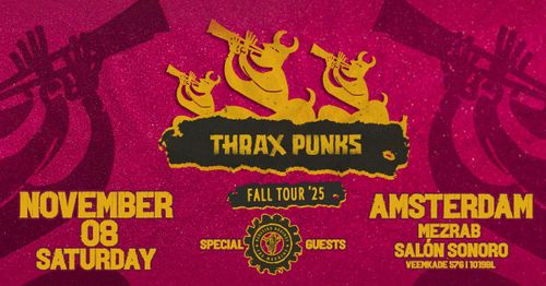 Thrax Punks (GR) and Rebetiko Against the Machine ★ Salón Sonoro ♫