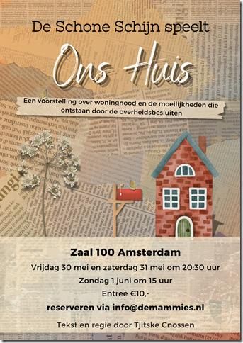 De Schone Schijn speelt Ons Huis