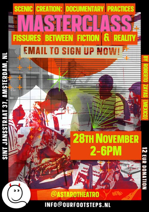 Masterclass - Scenic Creation: Documentary Practices