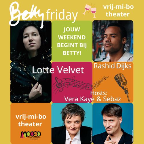 Betty Friday – vrij-mi-bo cabaret – MC020