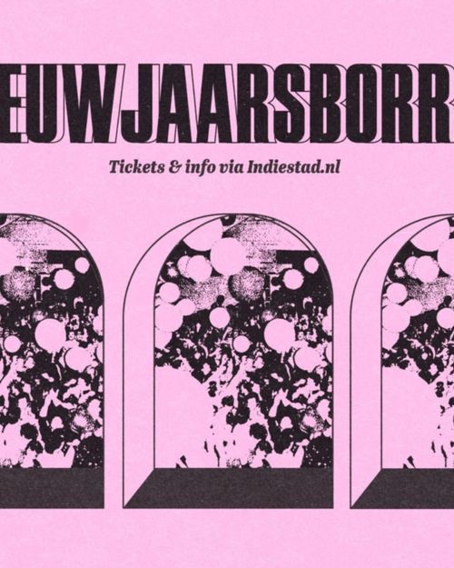 Indiestad Nieuwjaarsborrel met 45ACIDBABIES, C'est Qui, Frank Arnold, Grote Geelstaart, Naga Kirana, plonki, Send Me Flowers en The Pekkers