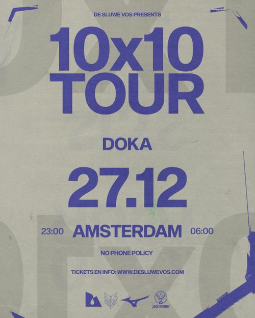 Doka Studio x 10x10 Tour w/ De Sluwe Vos | Samuel Deep