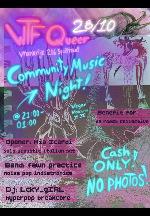 WTF Queer Wednesday/Community Music Night