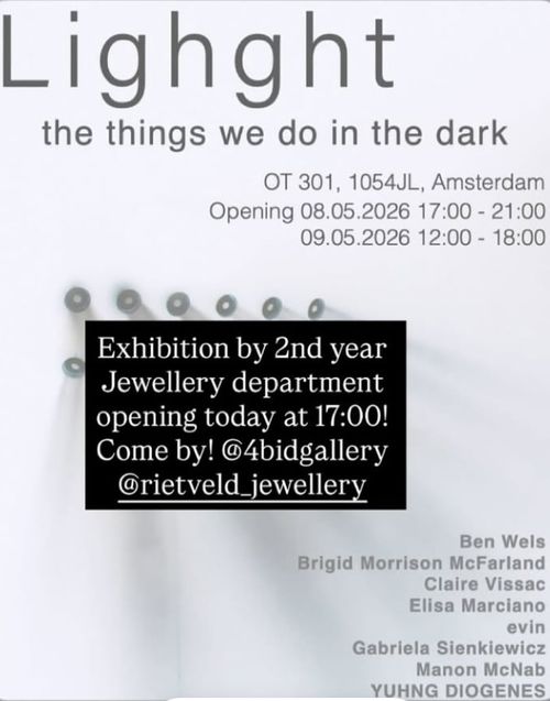 Jewelry Linking Bodies at Rietveld Academy