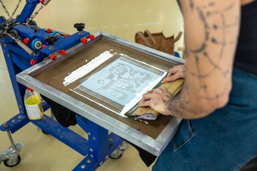 Printmaking workshop: Past Disquiet