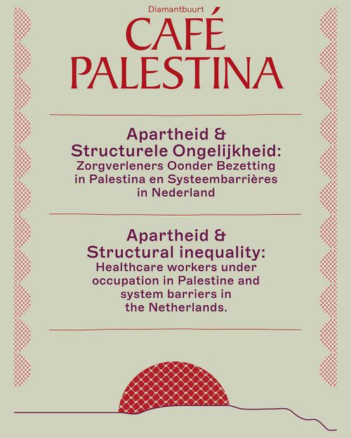 Café Palestina | apartheid & structurele ongelijkheid