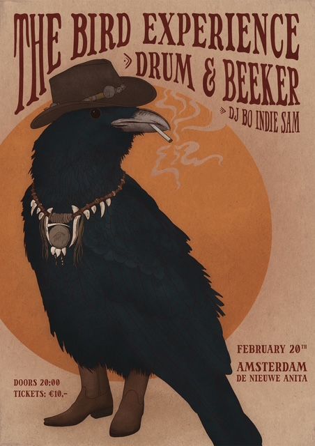 The Bird Experience + DRUM & BEEKER + DJ Bo Indie Sam